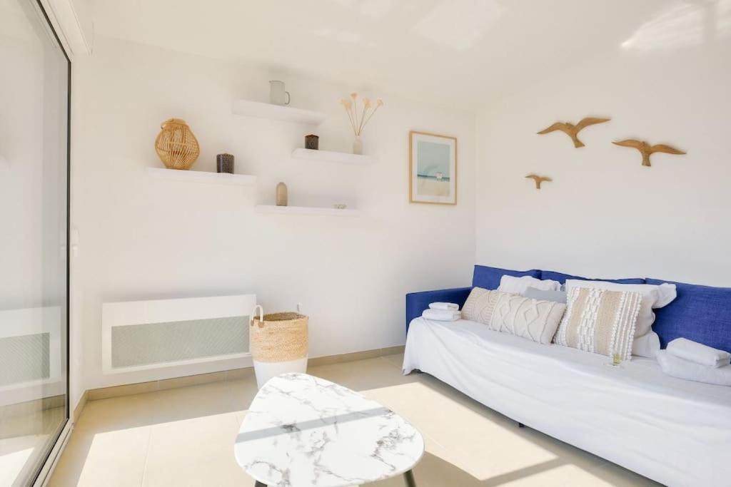 T2 Avec Terrasse Et Parking Prive Au Coeur De Nizza Exterior foto